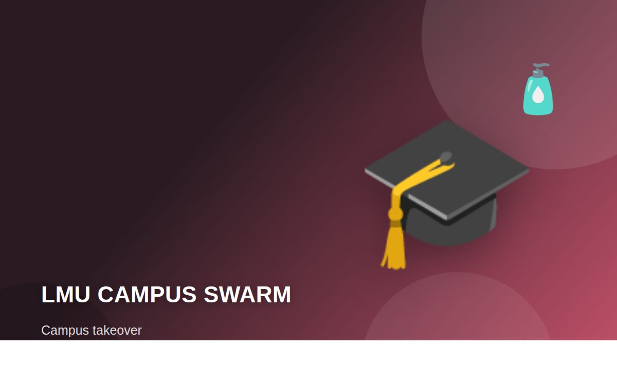 Campus Swarm takes over LMU