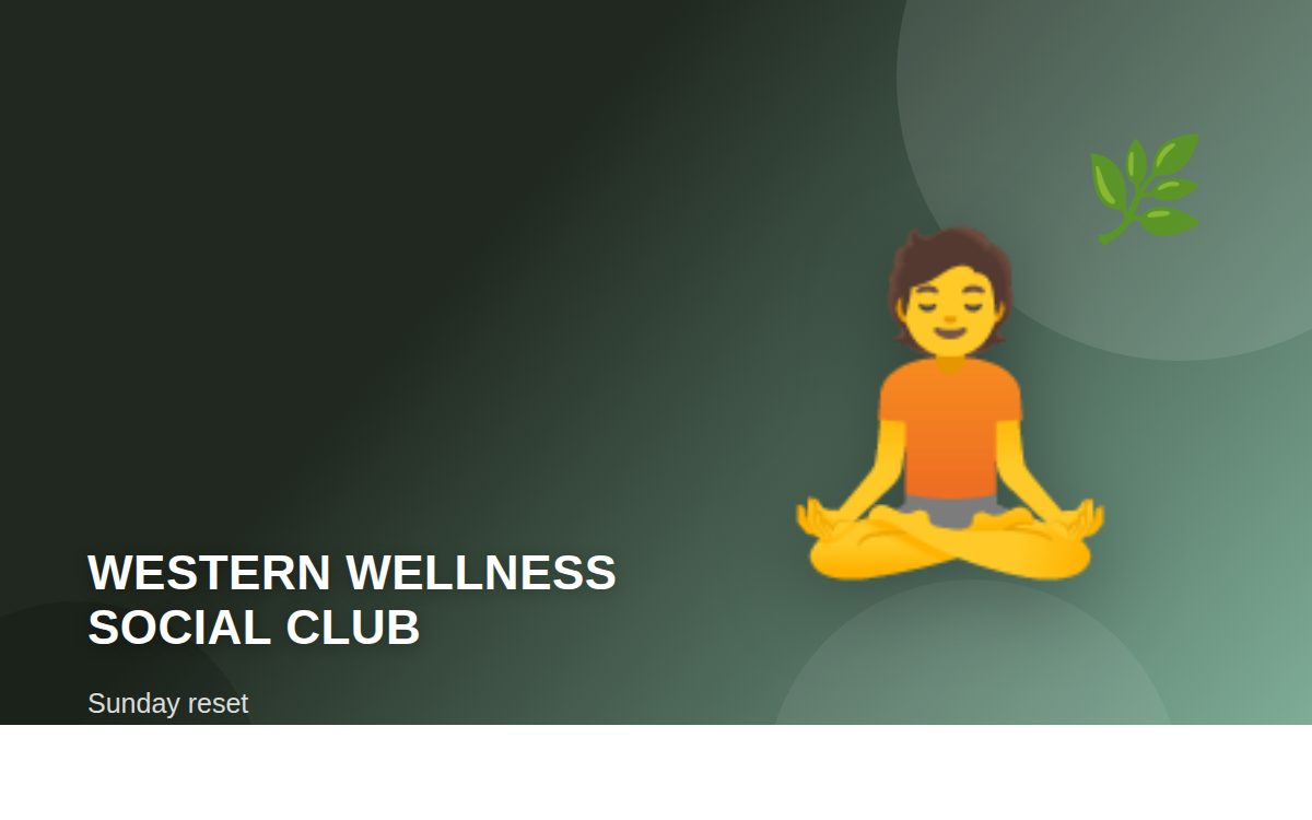 Western Wellness Sunday reset