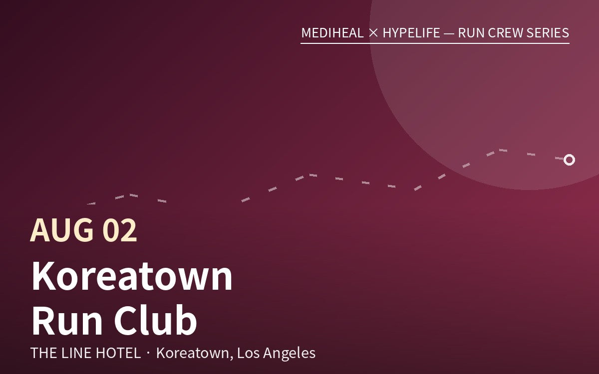 KRC × MediHeal — a five-hour Koreatown takeover